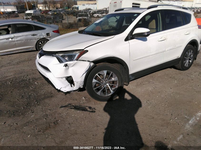 2016 TOYOTA RAV4 HYBRID XLE - JTMRJREV1GD056464