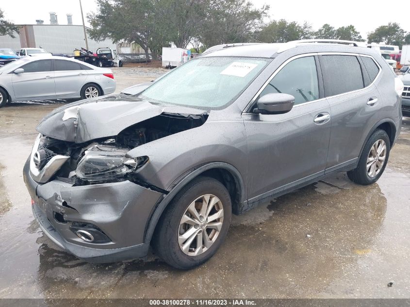 2016 NISSAN ROGUE S/SL/SV - KNMAT2MT9GP685547