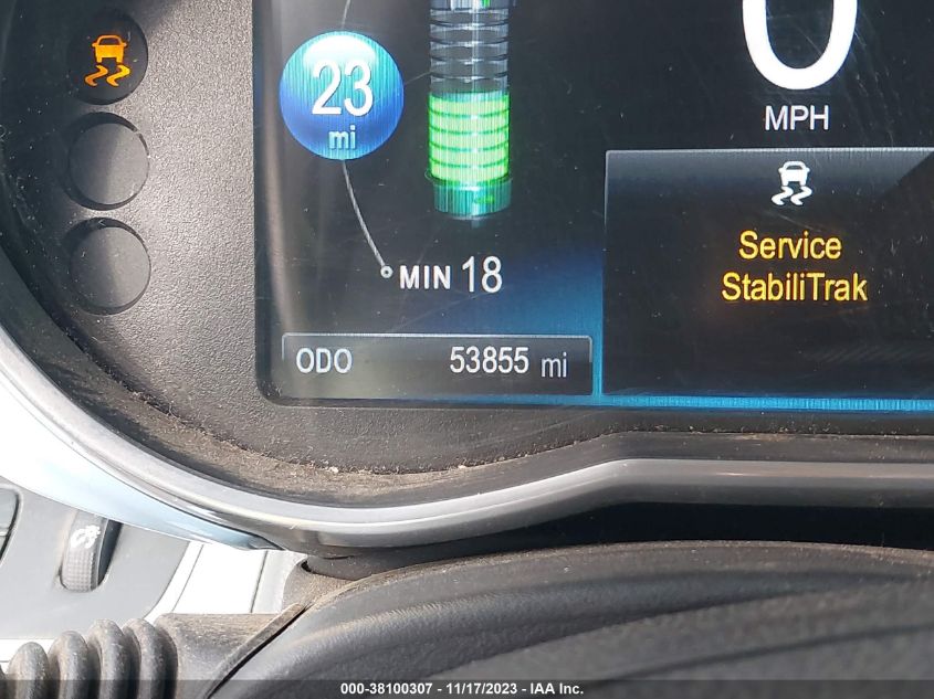 2015 CHEVROLET SPARK EV 2LT KL8CL6S03FC704505