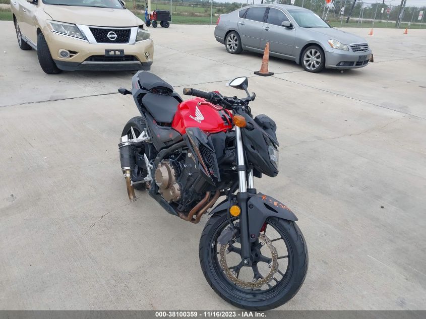 MLHPC4567H5400689 HONDA CB500 F 2017