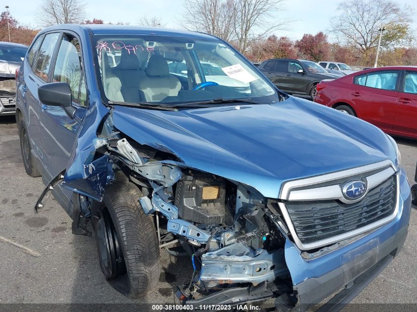 2019 SUBARU FORESTER - JF2SKAACXKH410702