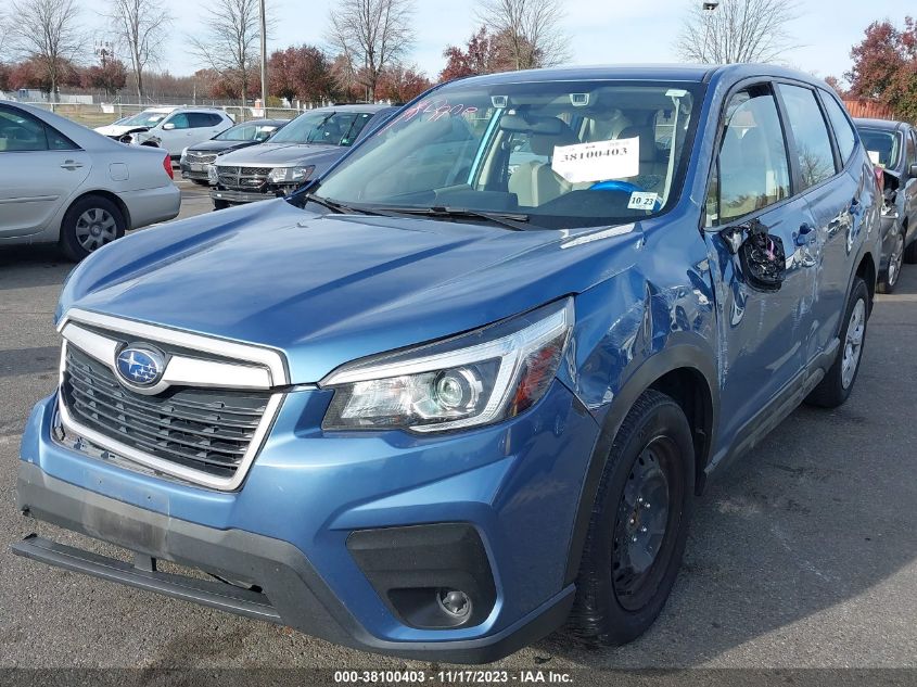 2019 SUBARU FORESTER - JF2SKAACXKH410702