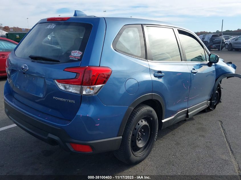 2019 SUBARU FORESTER - JF2SKAACXKH410702