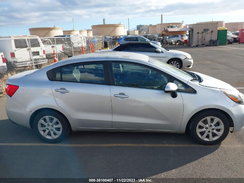 2014 KIA RIO LX - KNADM4A39E6390197