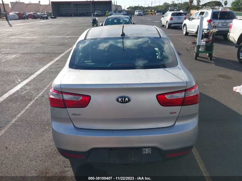 2014 KIA RIO LX - KNADM4A39E6390197