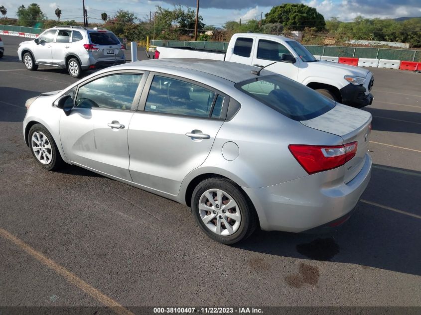 2014 KIA RIO LX - KNADM4A39E6390197