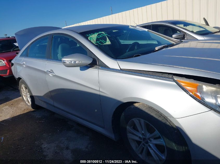 2014 HYUNDAI SONATA GLS - 5NPEB4AC3EH908405