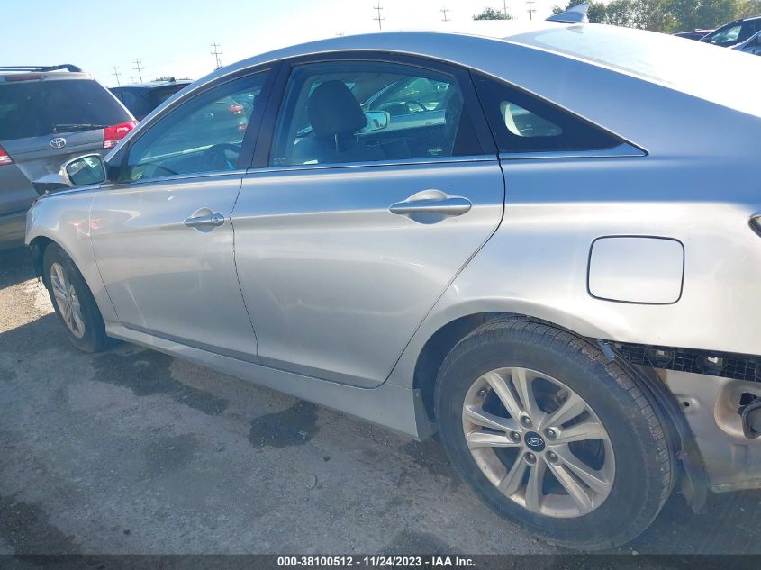 2014 HYUNDAI SONATA GLS - 5NPEB4AC3EH908405