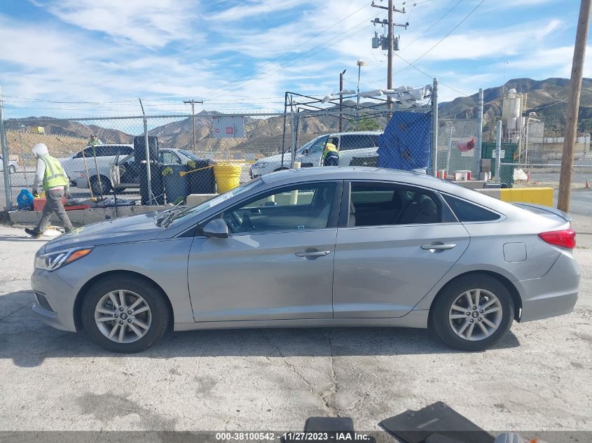 2016 HYUNDAI SONATA 2.4L SE - 5NPE24AF8GH341699