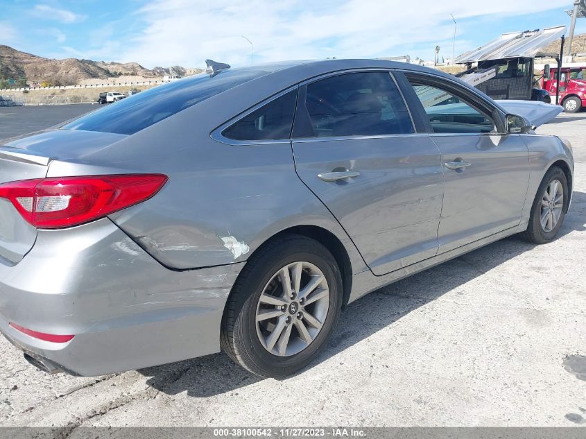 2016 HYUNDAI SONATA 2.4L SE - 5NPE24AF8GH341699