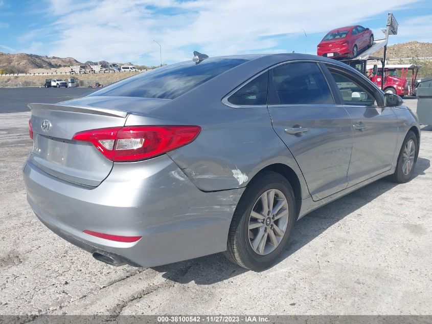 2016 HYUNDAI SONATA 2.4L SE - 5NPE24AF8GH341699