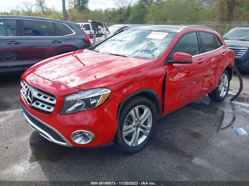 VIN WDCTG4EB9JJ457969 2018 MERCEDES-BENZ GLA 250