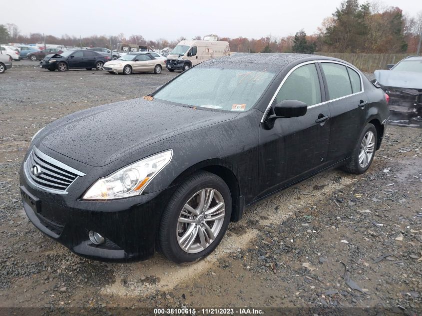 2013 INFINITI G37X - JN1CV6AR2DM355736