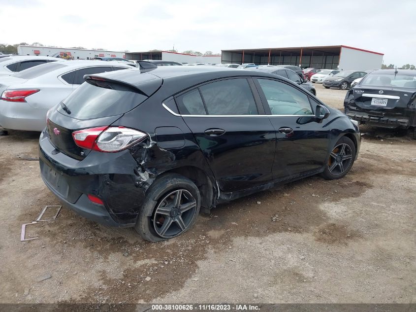 2018 CHEVROLET CRUZE LT - 3G1BE6SM3JS653213