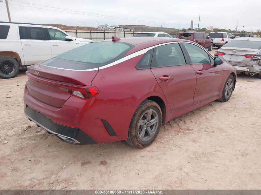 2022 KIA K5 LXS - 5XXG14J24NG103334