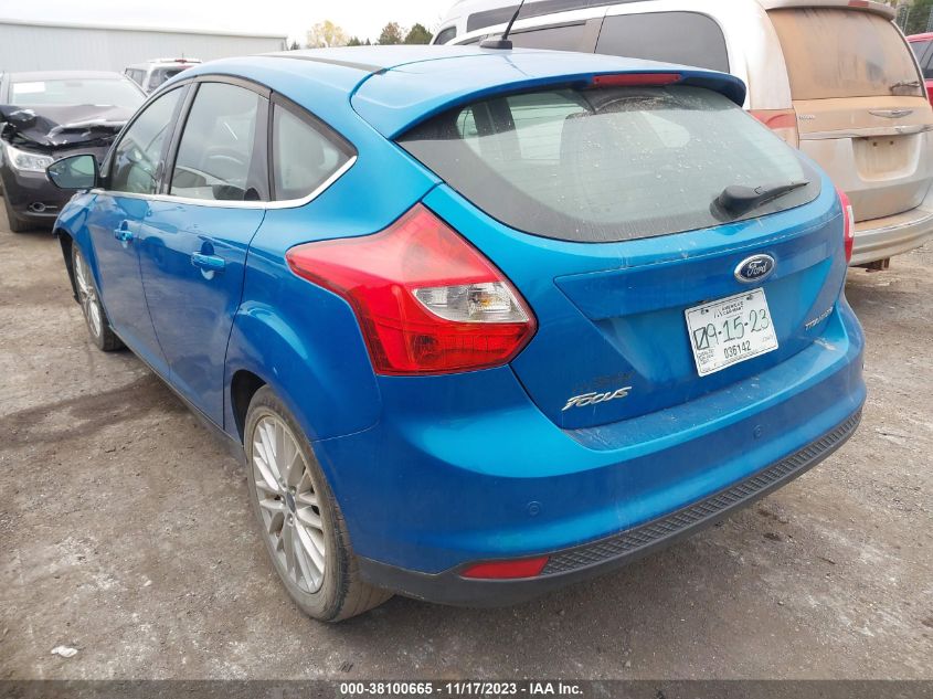 2013 FORD FOCUS TITANIUM - 1FADP3N22DL301386