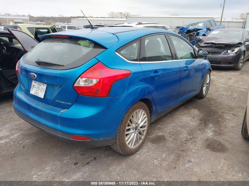 2013 FORD FOCUS TITANIUM - 1FADP3N22DL301386