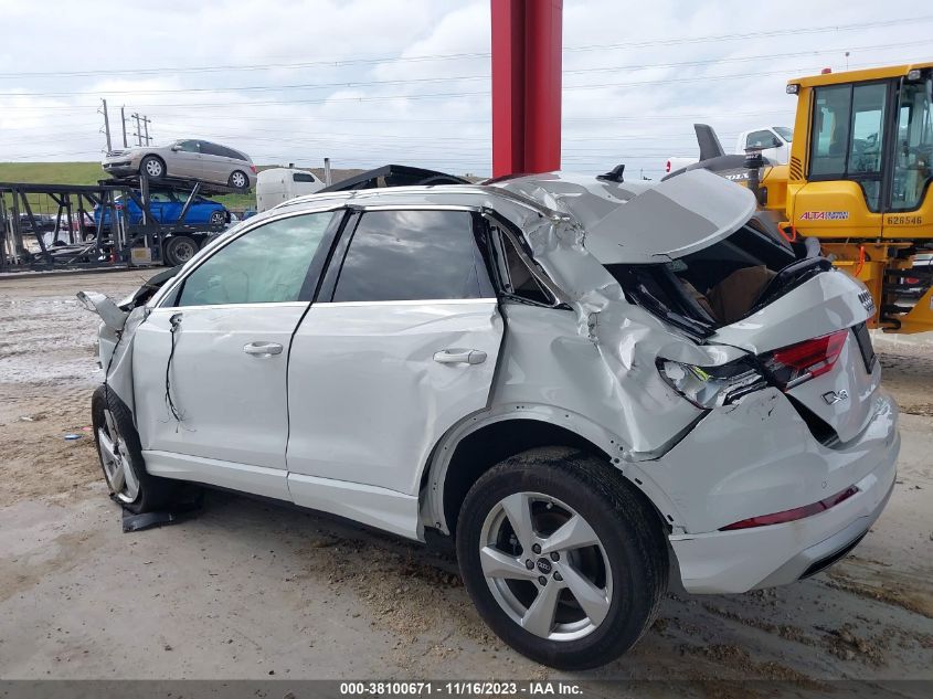 2022 AUDI Q3 PREMIUM 40 TFSI QUATTRO - WA1AUCF38N1002635