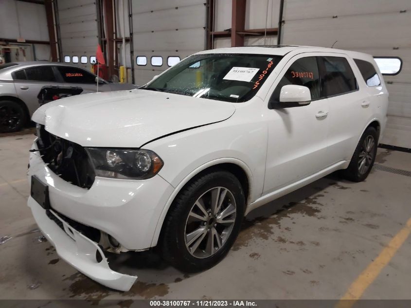 2013 DODGE DURANGO R/T - 1C4SDJCT6DC667474