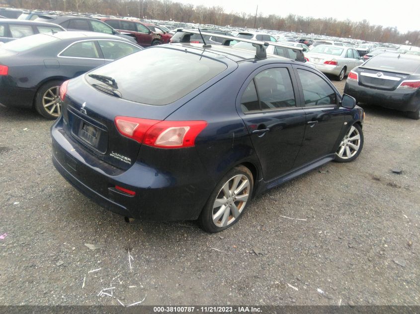 2014 MITSUBISHI LANCER SPORTBACK GT JA32X8HW2EU007333