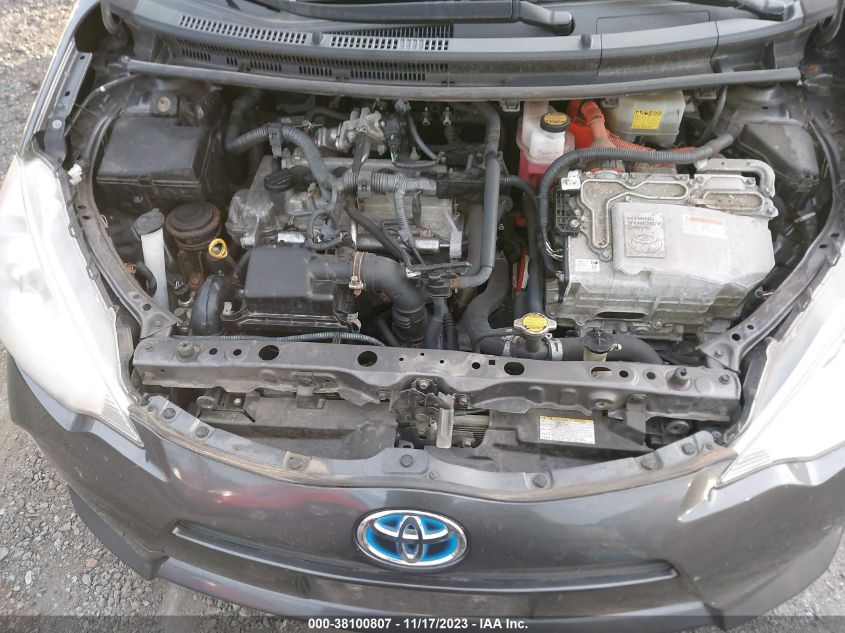 2014 TOYOTA PRIUS C ONE/THREE/TWO/FOUR - JTDKDTB3XE1569087
