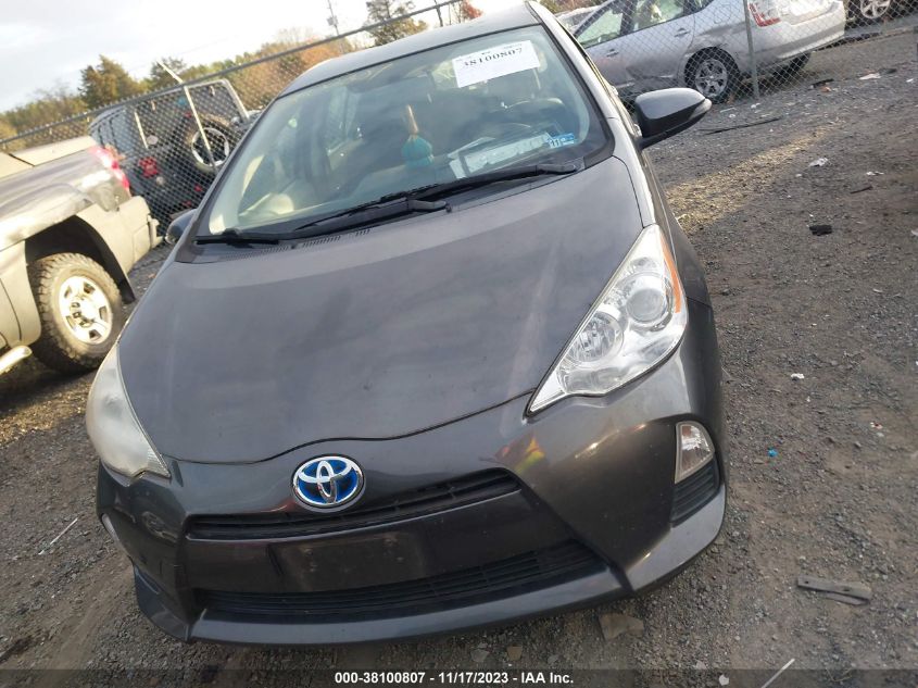 2014 TOYOTA PRIUS C ONE/THREE/TWO/FOUR - JTDKDTB3XE1569087