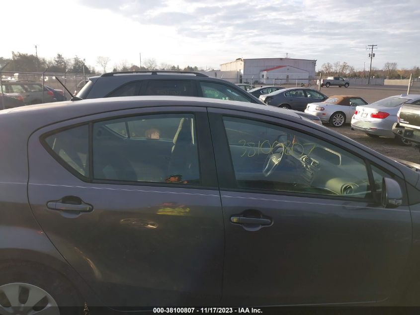 2014 TOYOTA PRIUS C ONE/THREE/TWO/FOUR - JTDKDTB3XE1569087