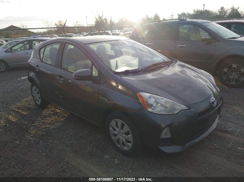 2014 TOYOTA PRIUS C ONE/THREE/TWO/FOUR - JTDKDTB3XE1569087