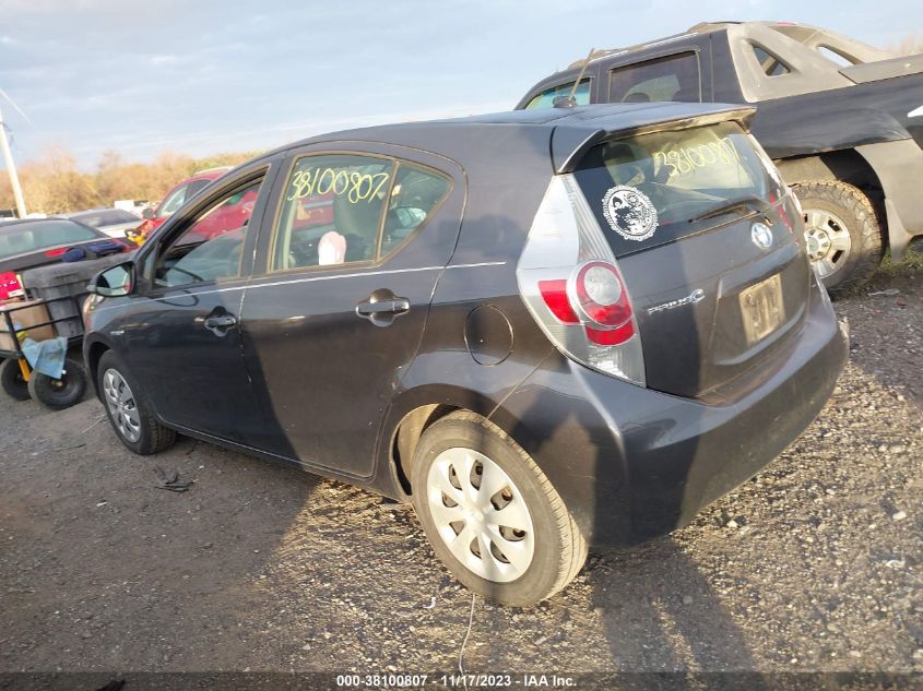 2014 TOYOTA PRIUS C ONE/THREE/TWO/FOUR - JTDKDTB3XE1569087