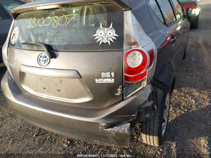 2014 TOYOTA PRIUS C ONE/THREE/TWO/FOUR - JTDKDTB3XE1569087