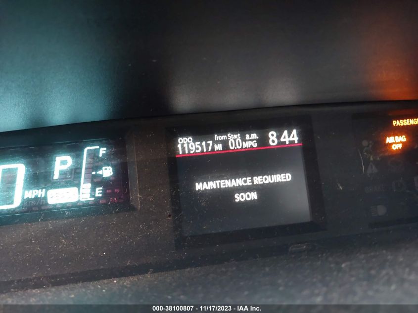 2014 TOYOTA PRIUS C ONE/THREE/TWO/FOUR - JTDKDTB3XE1569087