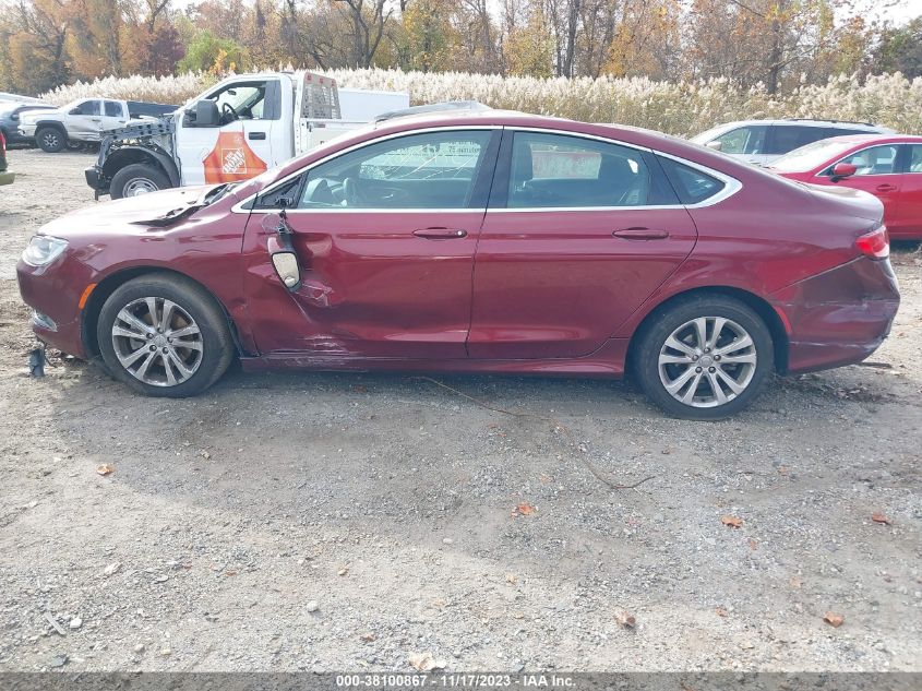 2015 CHRYSLER 200 LIMITED - 1C3CCCAB0FN527316