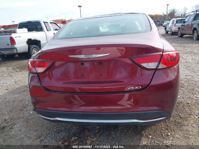 2015 CHRYSLER 200 LIMITED - 1C3CCCAB0FN527316