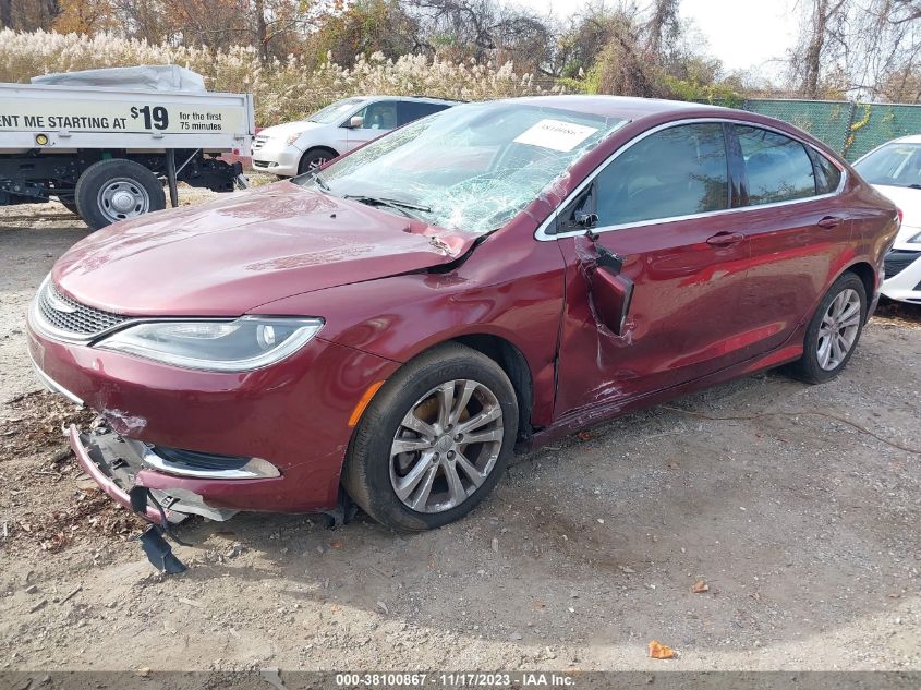 2015 CHRYSLER 200 LIMITED - 1C3CCCAB0FN527316