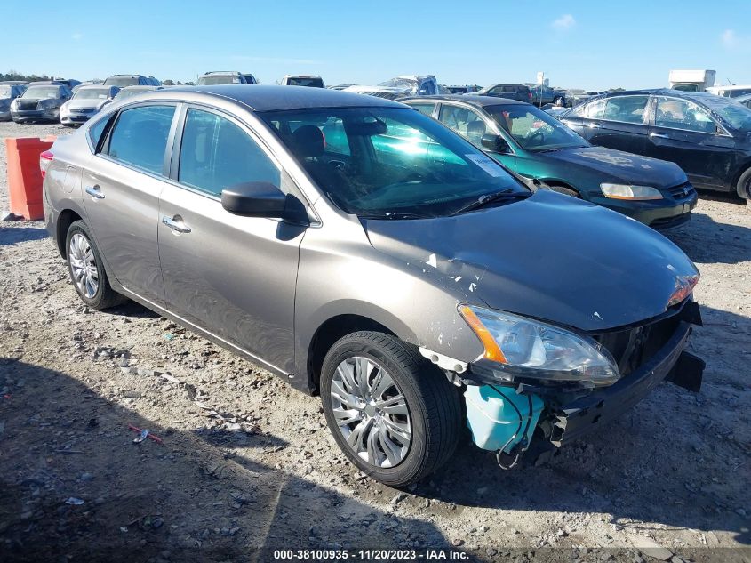 2015 NISSAN SENTRA FE+ S/S/SL/SR/SV - 3N1AB7AP0FL654000