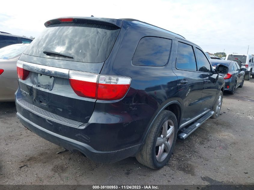 2013 DODGE DURANGO SXT - 1C4RDHAG9DC693077