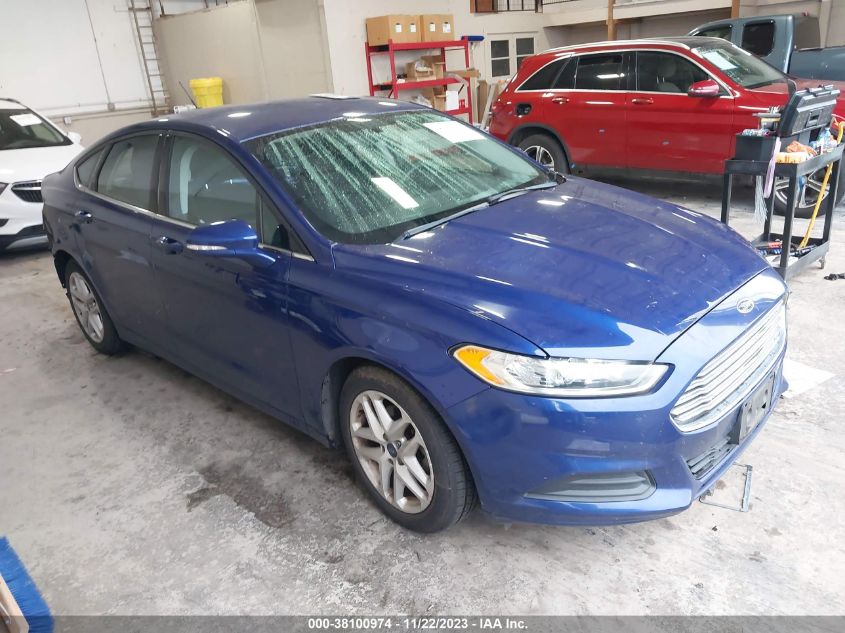 2016 FORD FUSION SE - 3FA6P0H72GR396584