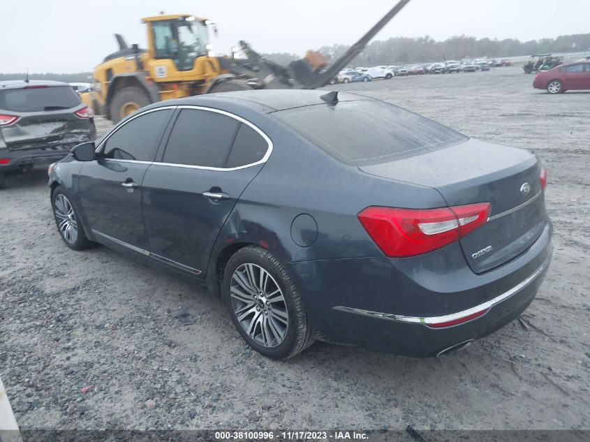 2014 KIA CADENZA PREMIUM KNALN4D79E5137443