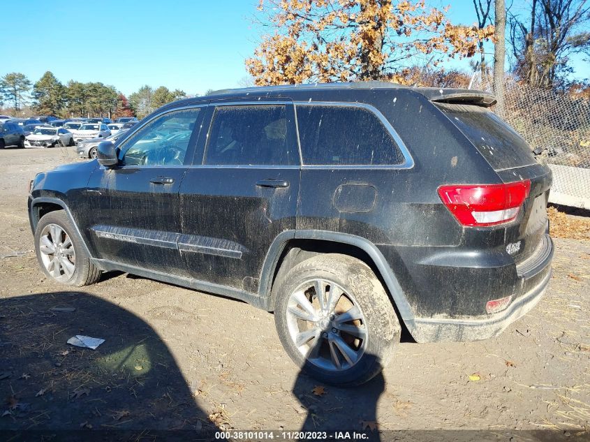 2013 JEEP GRAND CHEROKEE LAREDO - 1C4RJFAG9DC634821