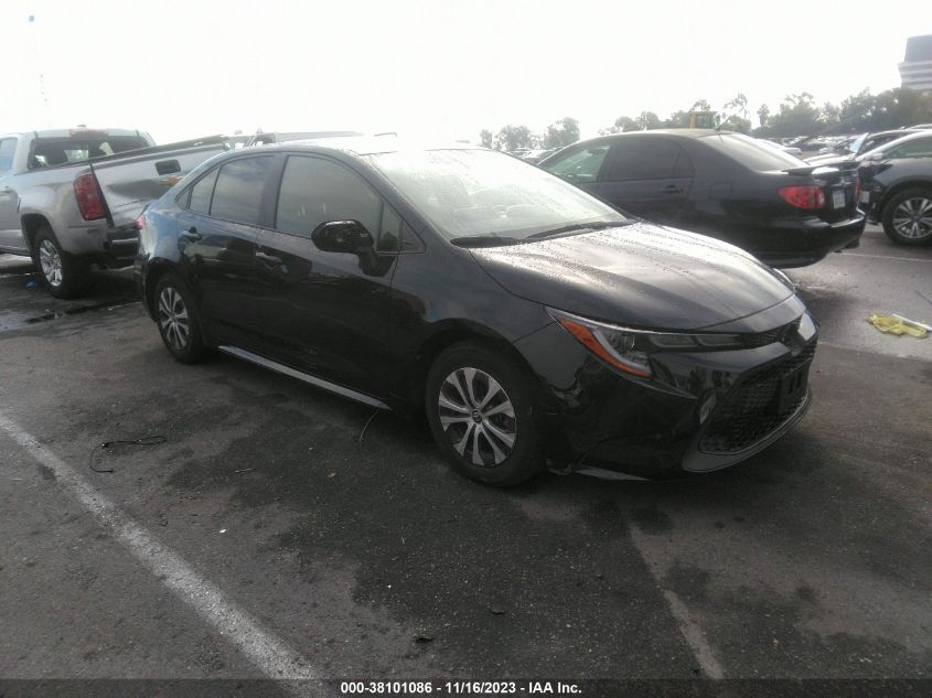 2021 TOYOTA COROLLA HYBRID LE - JTDEAMDE6MJ010659