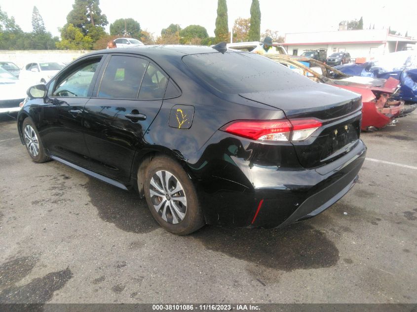 2021 TOYOTA COROLLA HYBRID LE - JTDEAMDE6MJ010659