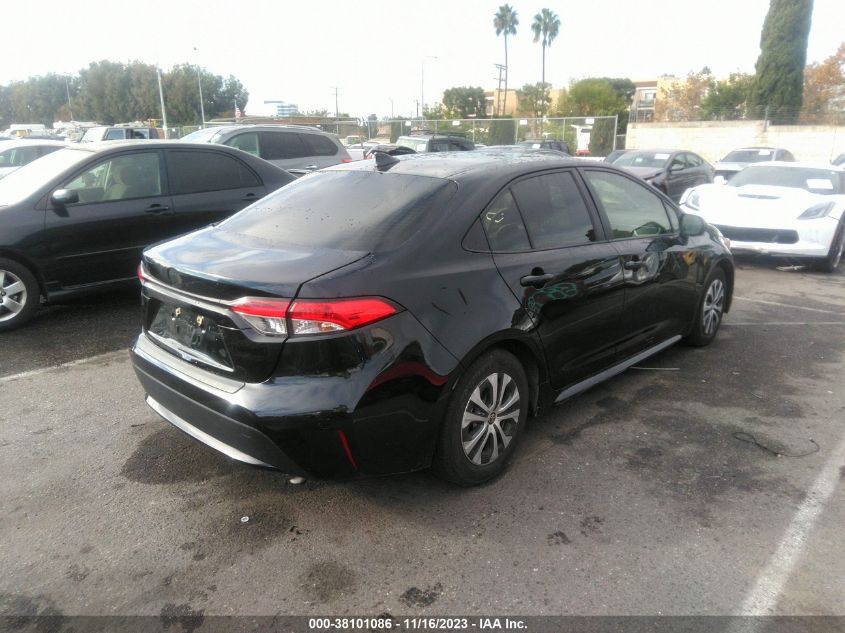 2021 TOYOTA COROLLA HYBRID LE - JTDEAMDE6MJ010659