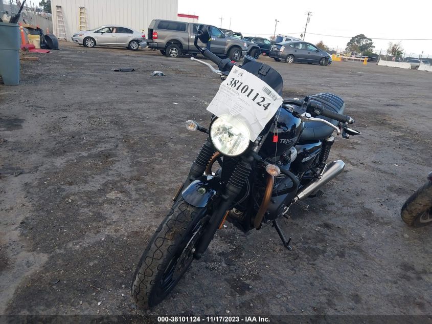 2019 TRIUMPH MOTORCYCLE STREET TWIN SMTD31GN6KT926518