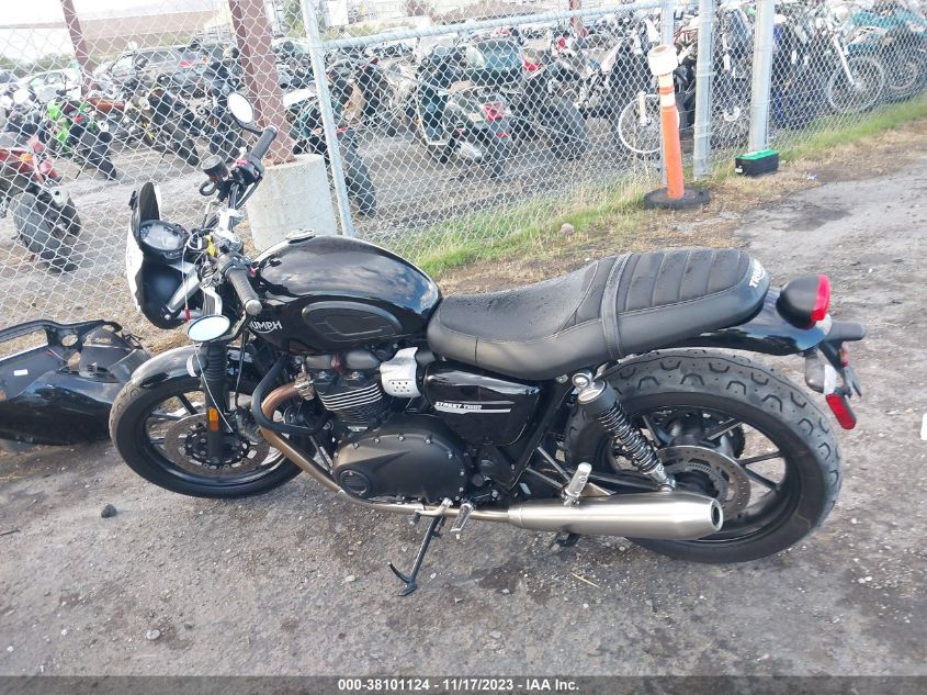 2019 TRIUMPH MOTORCYCLE STREET TWIN SMTD31GN6KT926518