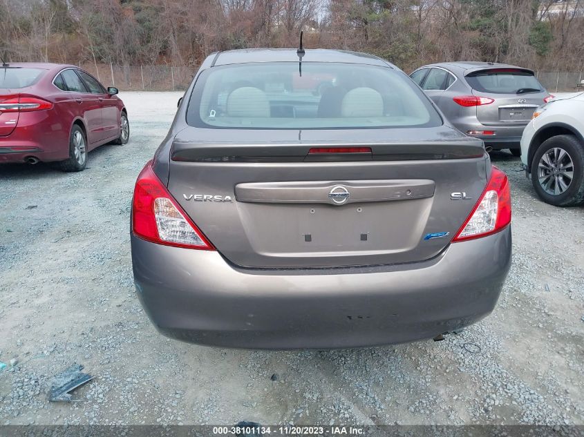 2013 NISSAN VERSA 1.6 SL - 3N1CN7AP7DL851002