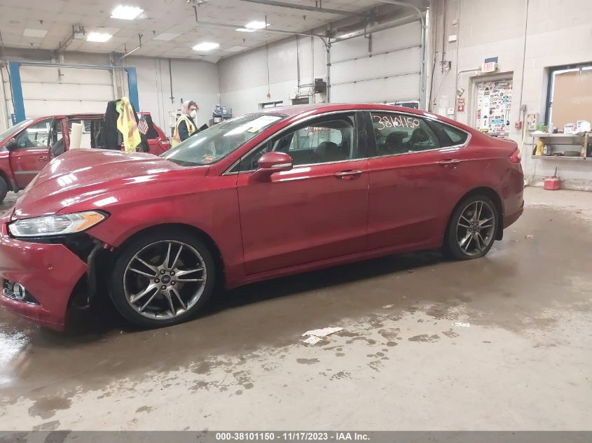 2013 FORD FUSION TITANIUM - 3FA6P0D90DR136445