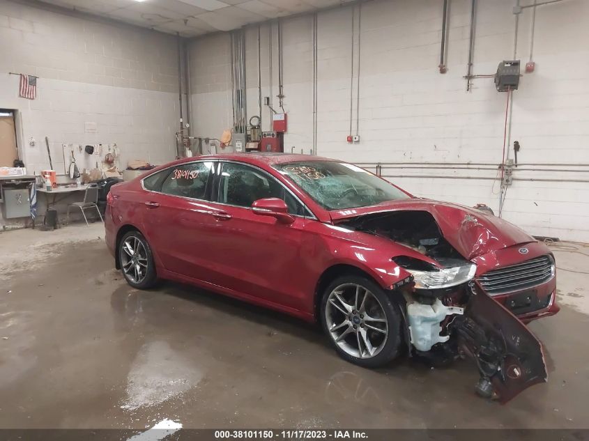 2013 FORD FUSION TITANIUM - 3FA6P0D90DR136445