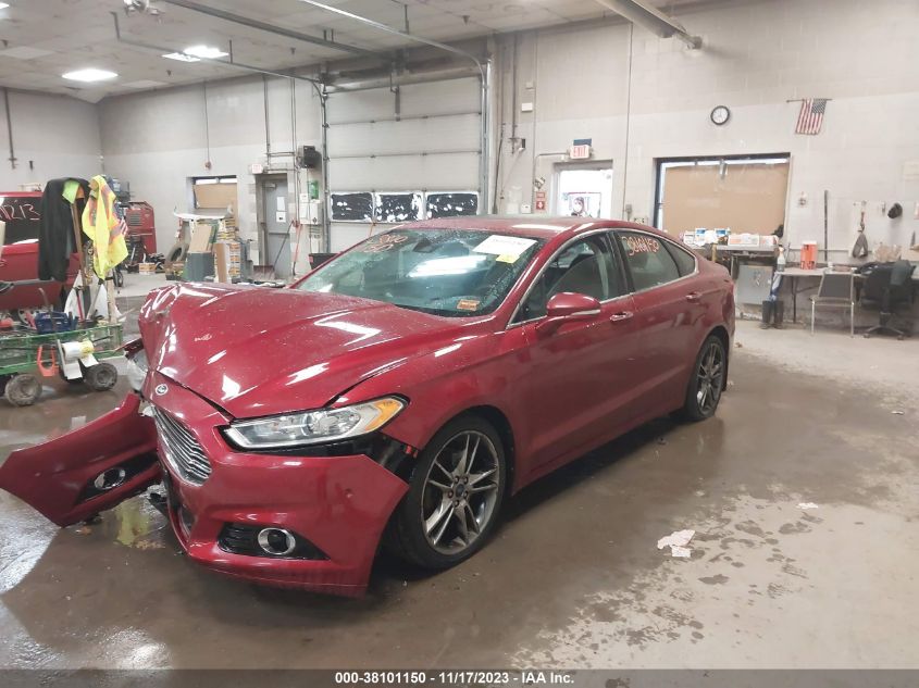 2013 FORD FUSION TITANIUM - 3FA6P0D90DR136445