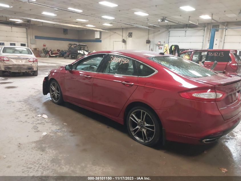 2013 FORD FUSION TITANIUM - 3FA6P0D90DR136445