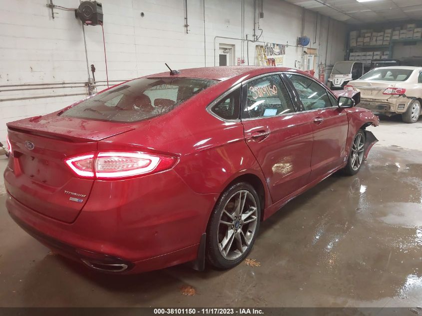 2013 FORD FUSION TITANIUM - 3FA6P0D90DR136445